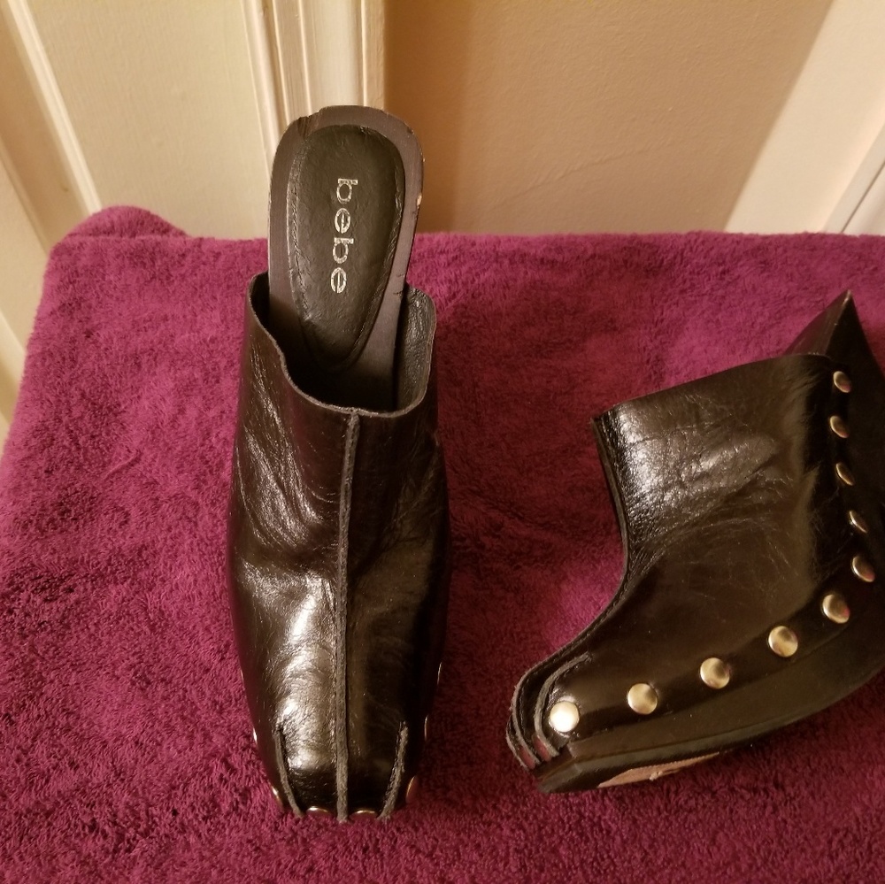 BCBG Studded Clogs